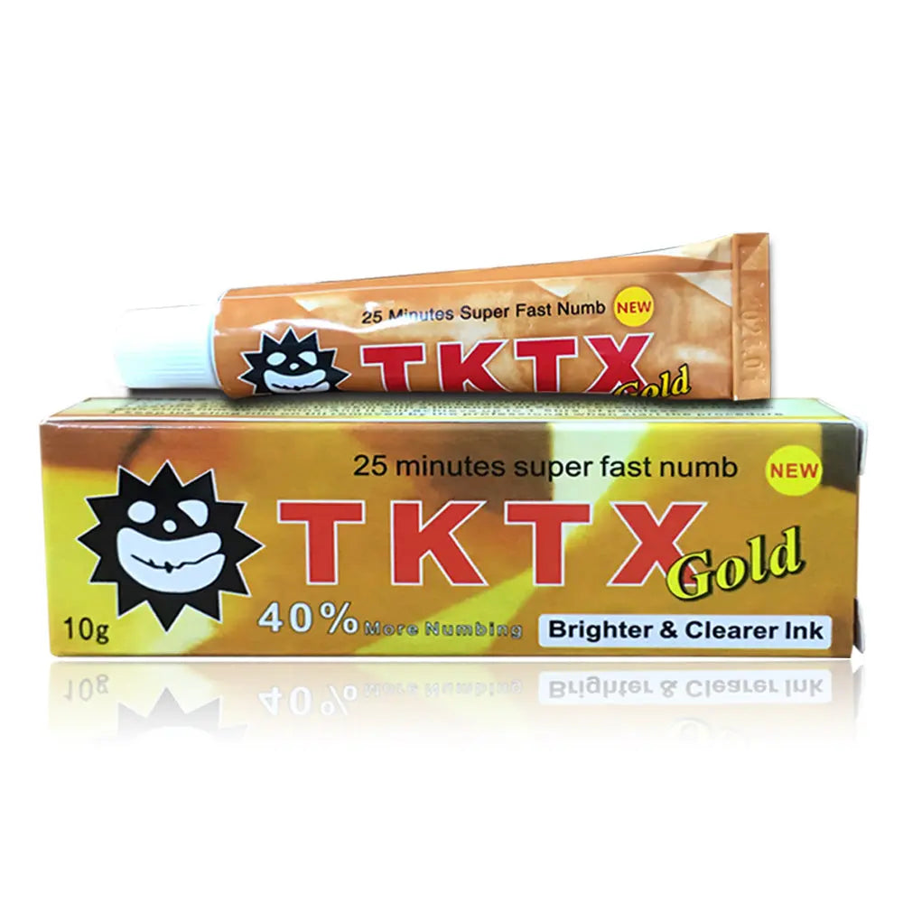 TKTX Gold Pomada Anesthetic Cream Deep Fast Numbing | TKTXstore.com, image size:1000x1000